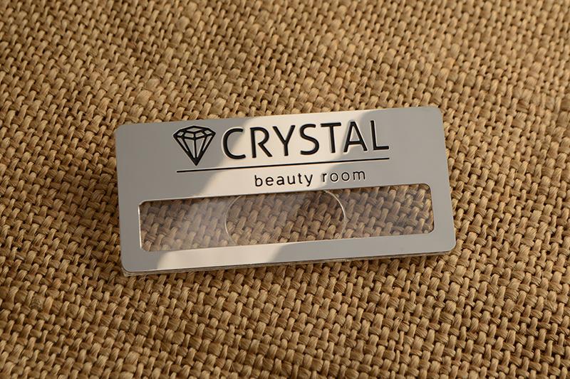 Бейджи Crystal