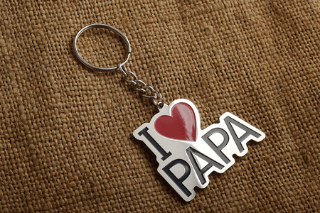 Брелок I love papa