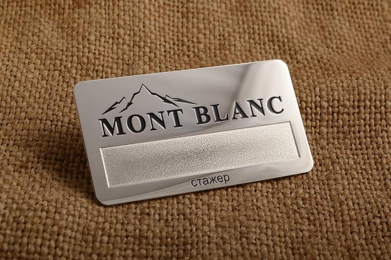 Бейдж Mont Blanc 