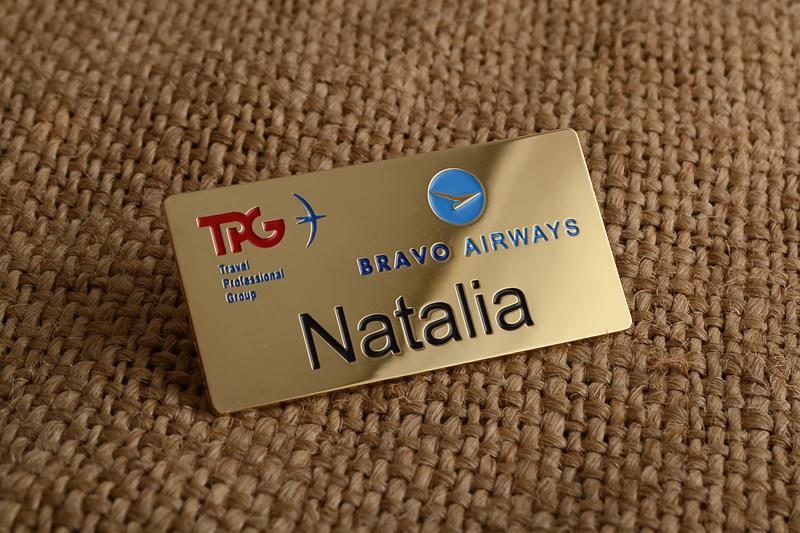 Бейдж Bravo Airways