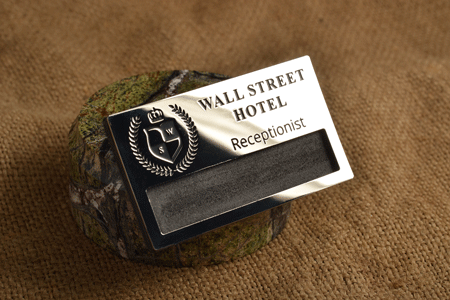 Бейдж Wall Street Hotel